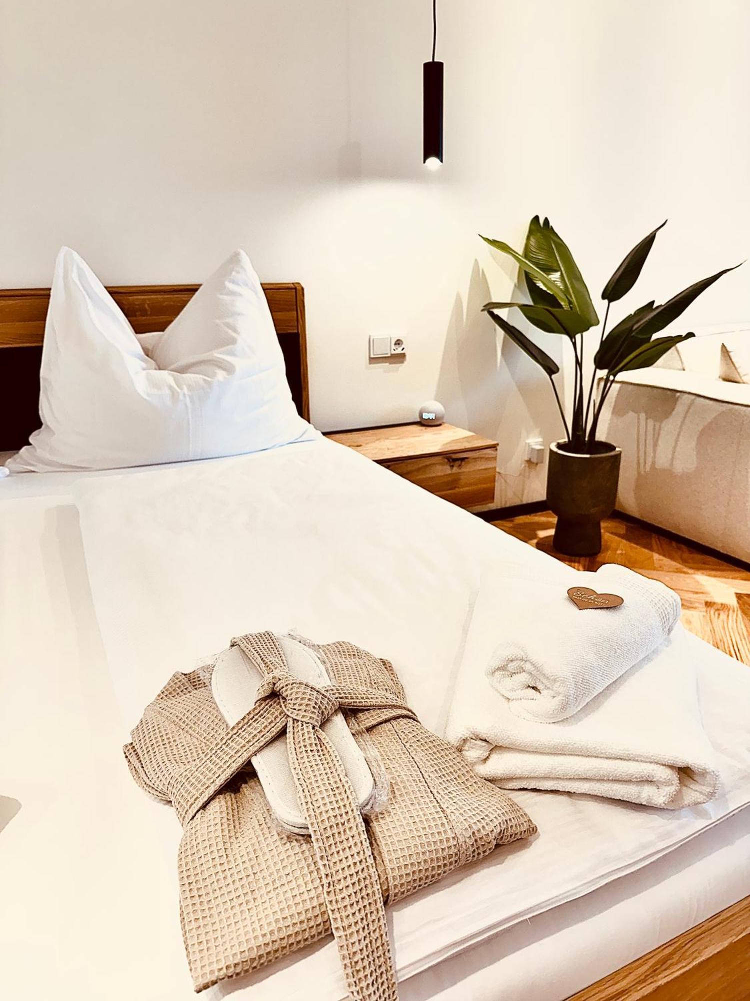 Das Alpenzeit Appartement Mit Just Private Terrasse (Adults Only) باد اوسي المظهر الخارجي الصورة