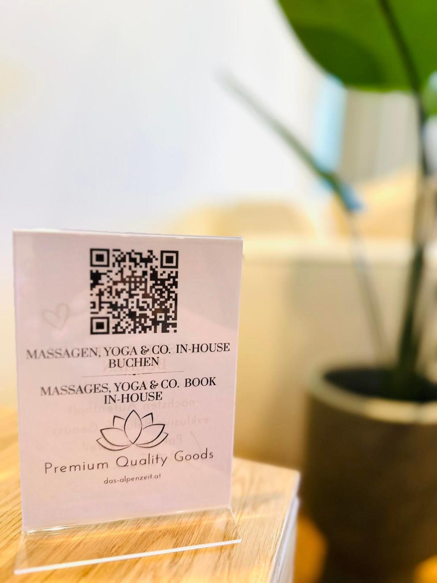 Das Alpenzeit Appartement Mit Just Private Terrasse (Adults Only) باد اوسي المظهر الخارجي الصورة