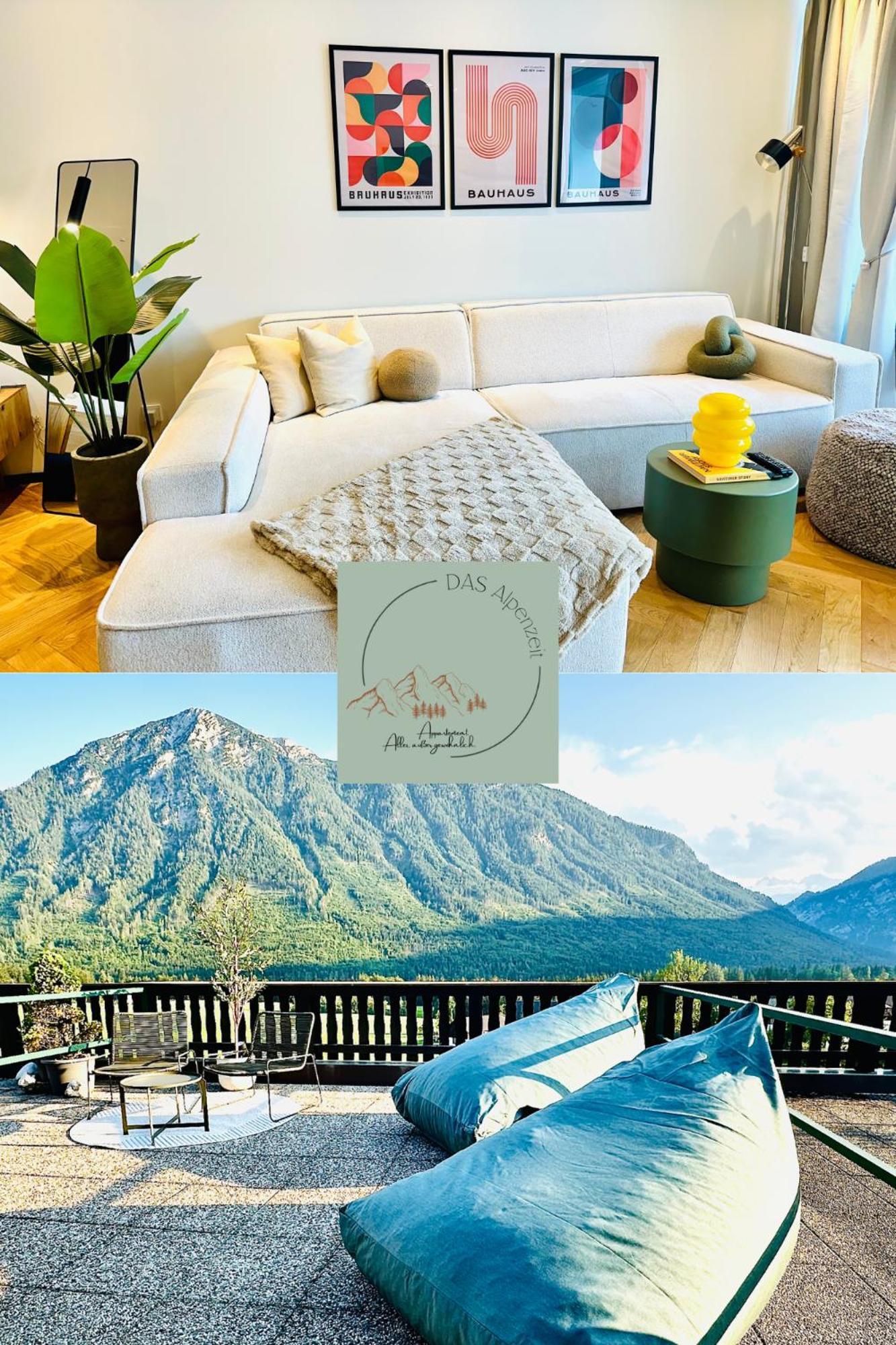 Das Alpenzeit Appartement Mit Just Private Terrasse (Adults Only) باد اوسي المظهر الخارجي الصورة