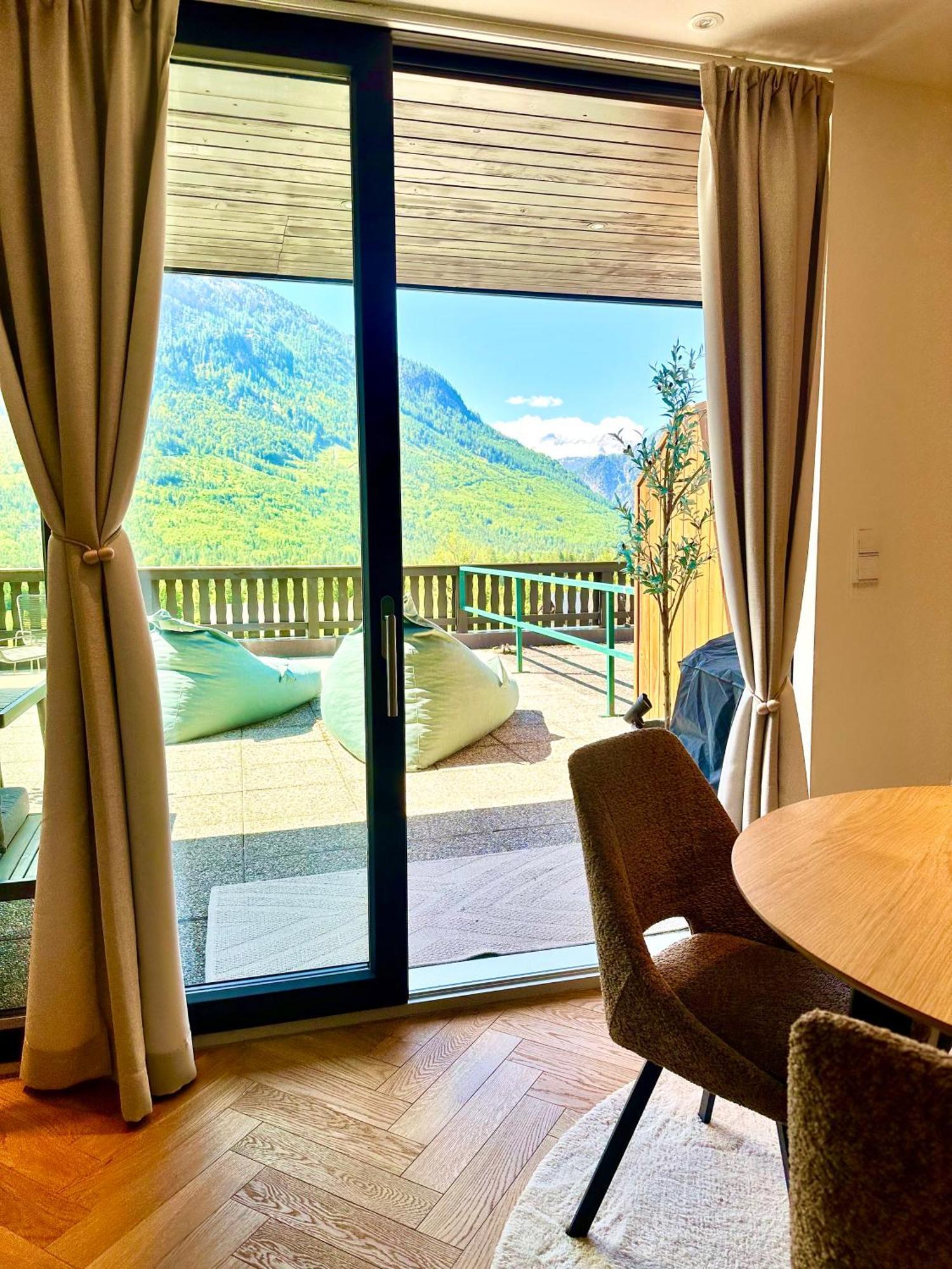 Das Alpenzeit Appartement Mit Just Private Terrasse (Adults Only) باد اوسي المظهر الخارجي الصورة